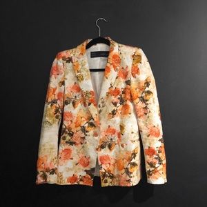 Floral Blazer